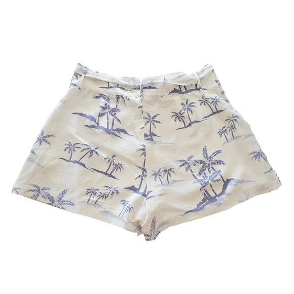 Rails Gigi Silk Short Blue Palms Size S - Picture 6 of 10
